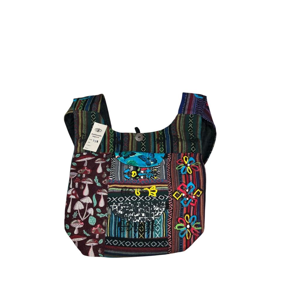 Kathmandu Imports Patchwork Hobo Bag